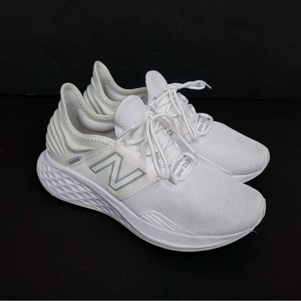 New Balance White Athletic Sneakers